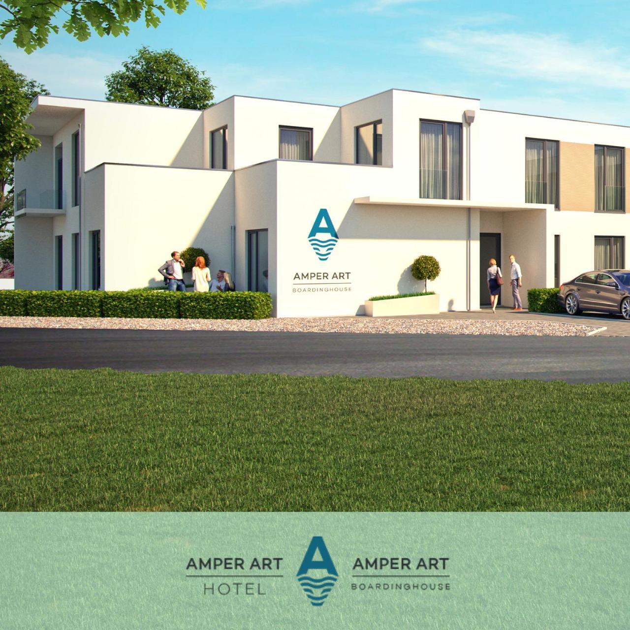Amper Art Boardinghouse Aparthotel Fuerstenfeldbruck Buitenkant foto